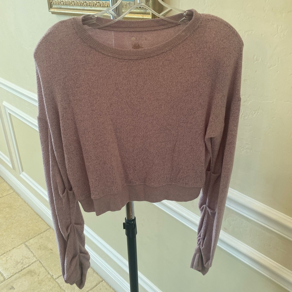 Zella girls lightweight sweater
